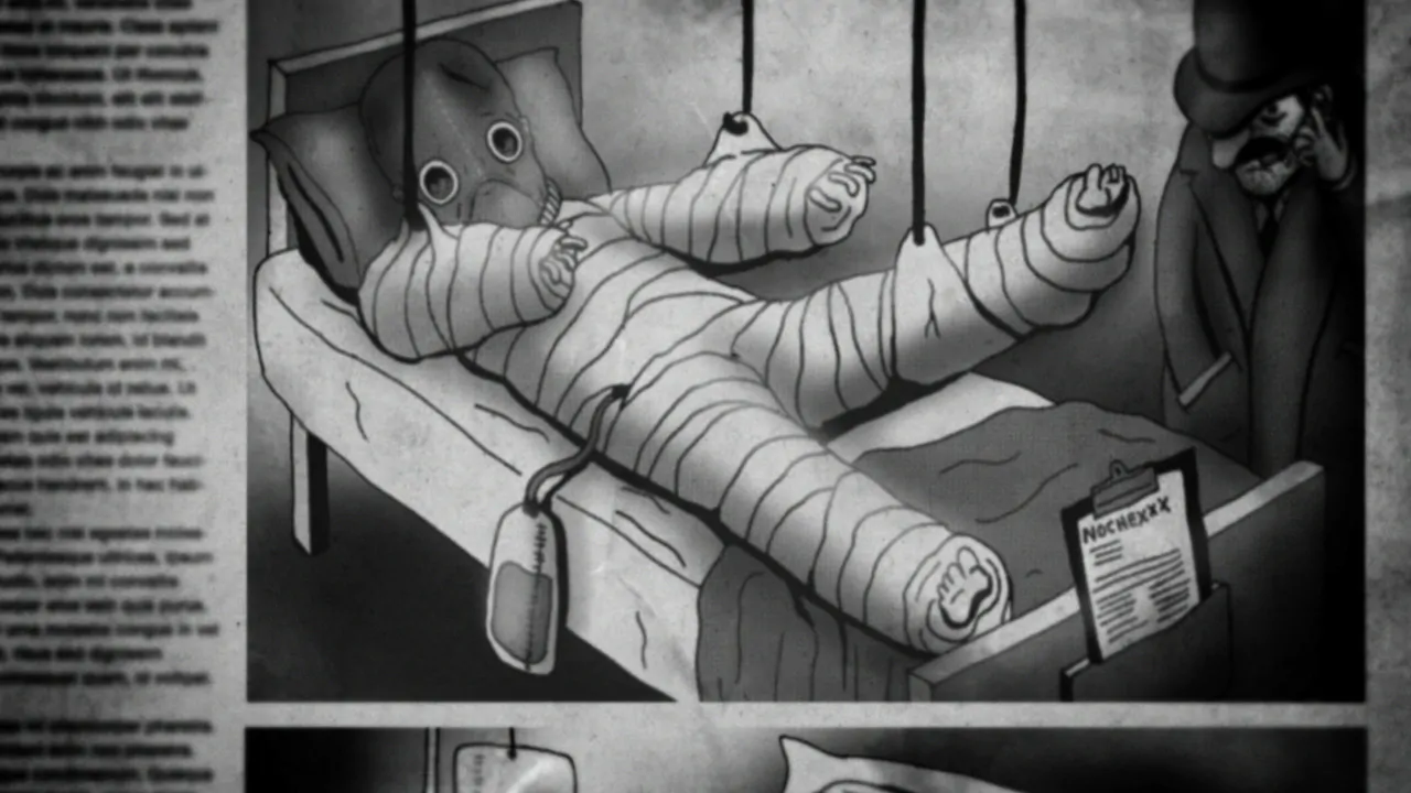 Nochexxx in hospital after a bad crash